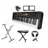 Keyboard Yamaha PSR-F52 + Statyw + Ława + Słuchawki - 1