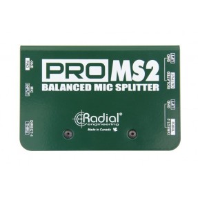 RADIAL PRO MS2 - splitter mikrofonowy