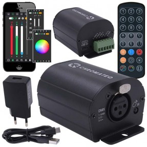 CHROMATEQ CLUB 512 sterownik DMX interfejs + pilot - 1