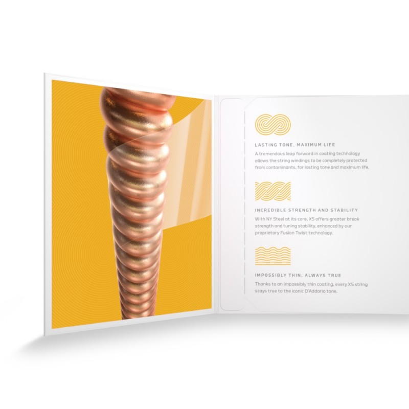 D'Addario XSAPB1256 - Struny do gitary akustycznej (12-56) - 4