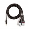 D'Addario PW-MPXLR-06 - Kabel audio 1x Jack - 2x XLR - 1