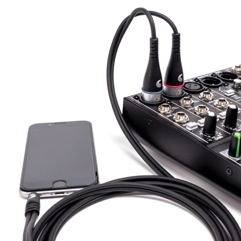 D'Addario PW-MPXLR-06 - Kabel audio 1x Jack - 2x XLR - 4