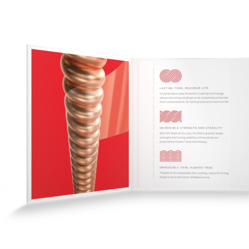 D'Addario XSAPB1356 - Struny do gitary akustycznej (13-56) - 4