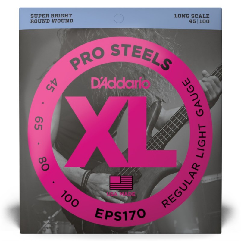 D'Addario EPS170 - Struny do gitary basowej (45-100) - 2