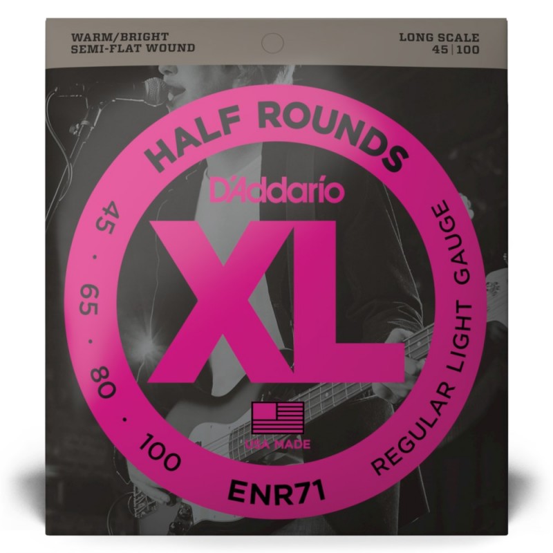 D'Addario ENR71 - Struny do gitary basowej (45-100) - 2