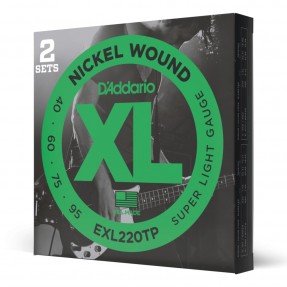 D'Addario EXL220TP - Struny do gitary basowej (40-95, 2 kpl.) - 1