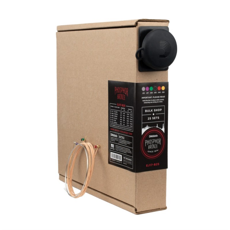 D'Addario EJ17-B25 - Struny do gitary akustycznej (13-56, 25 kpl.) - 1