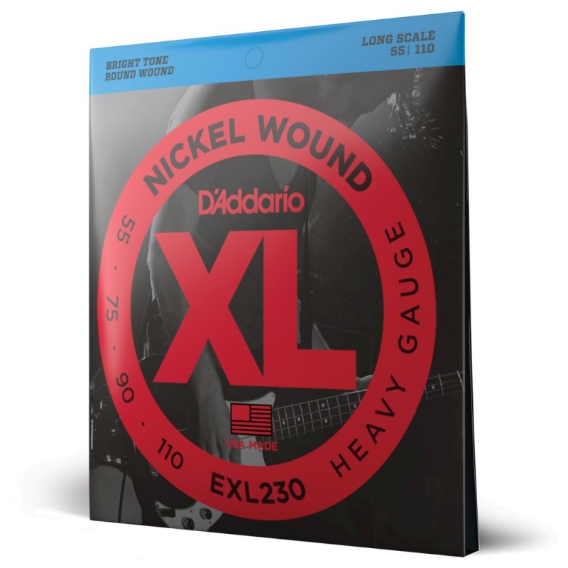 D'Addario EXL230 - Struny do gitary basowej (55-110) - 1