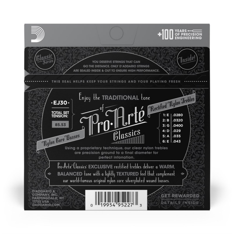 D'Addario EJ30 - Struny do gitary klasycznej - 3