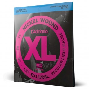 D'Addario EXL170SL - Struny do gitary basowej - 1