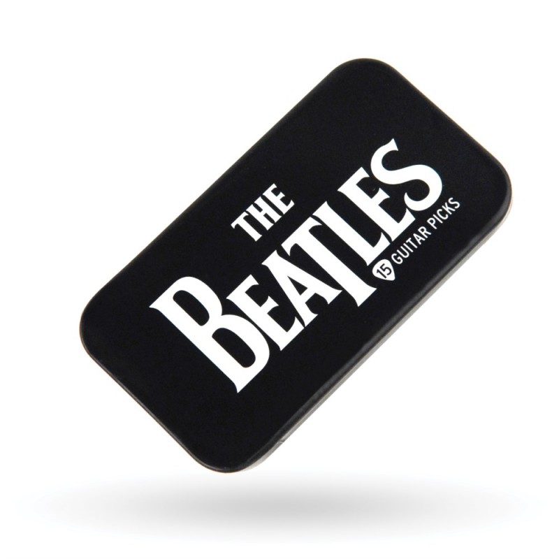 D'Addario 1CAB4-15BT1 Zestaw kostek gitarowych z logo The Beatles w puszce 15 szt. - 3 - Kostki gitarowe - D'Addario Beatles Sig
