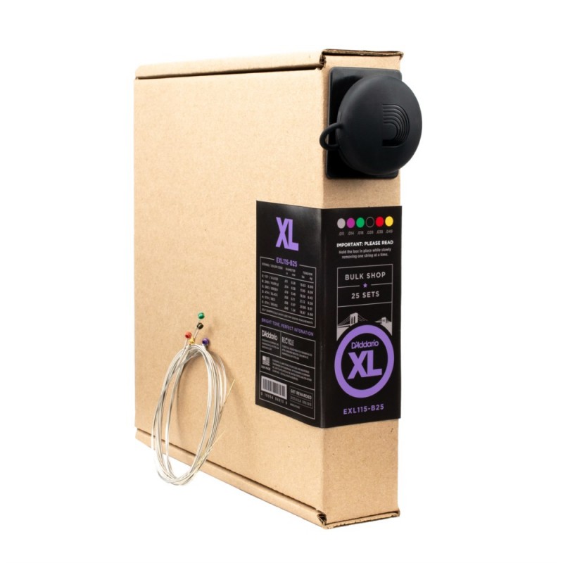 D'Addario EXL115-B25 - Struny do gitary elektrycznej (11-49, 25 kpl.) - 1