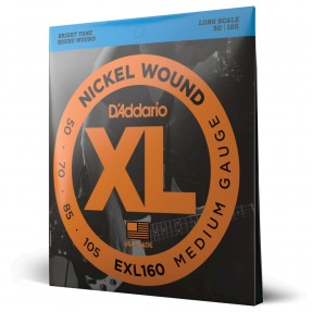 D'Addario EXL160 - Struny do gitary basowej (50-105) - 1