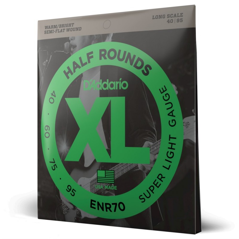 D'Addario ENR70 - Struny do gitary basowej (40-95) - 1