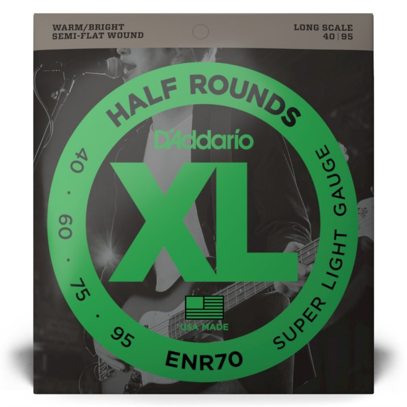 D'Addario ENR70 - Struny do gitary basowej (40-95) - 2