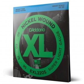 D'Addario EXL220S - Struny do gitary basowej (40-95) - 1