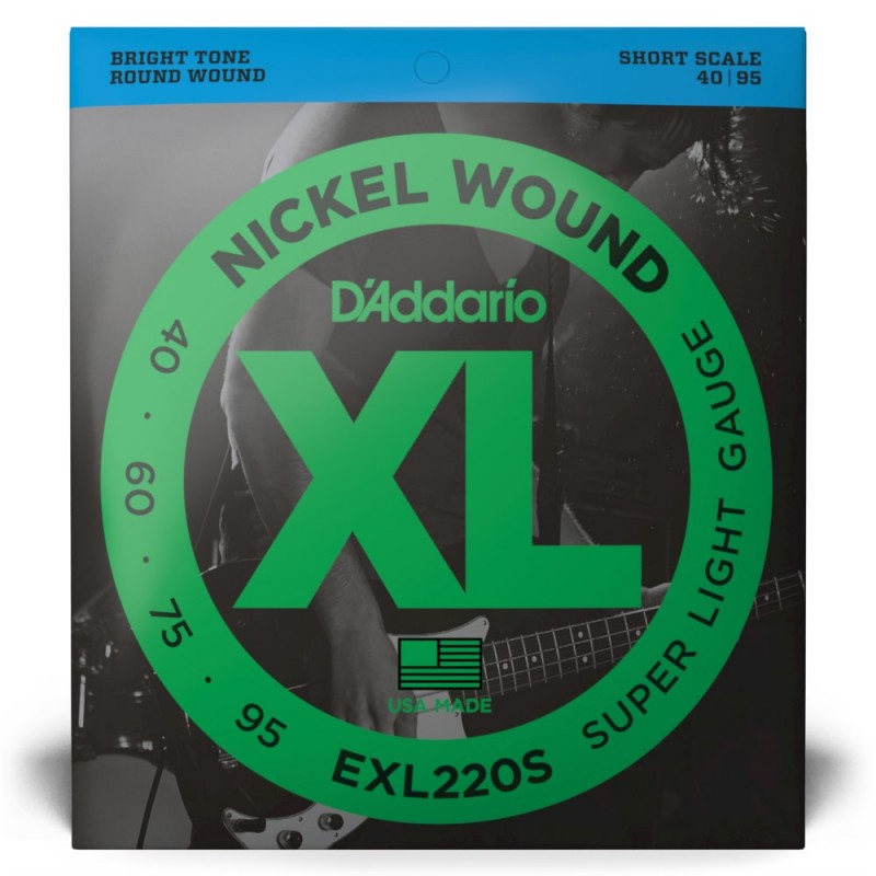 D'Addario EXL220S - Struny do gitary basowej (40-95) - 2