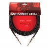D'Addario PW-BG-20BK - Kabel instrumentalny z oplotem (czarny) - 3