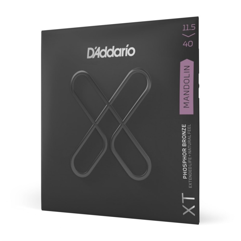 D'Addario XTM11540 XT - Struny do mandoliny (11.5-40) - 1