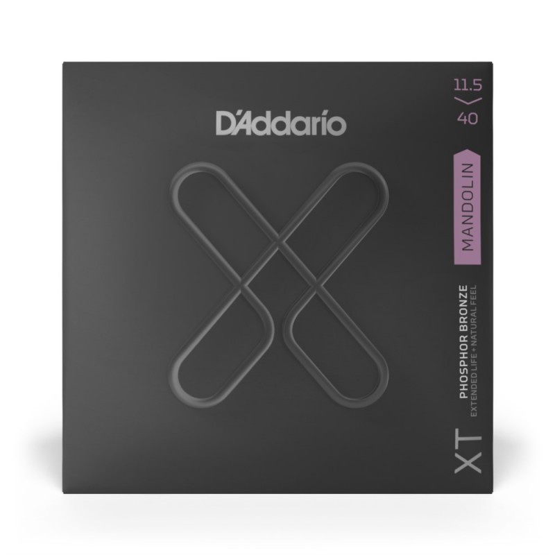 D'Addario XTM11540 XT - Struny do mandoliny (11.5-40) - 2