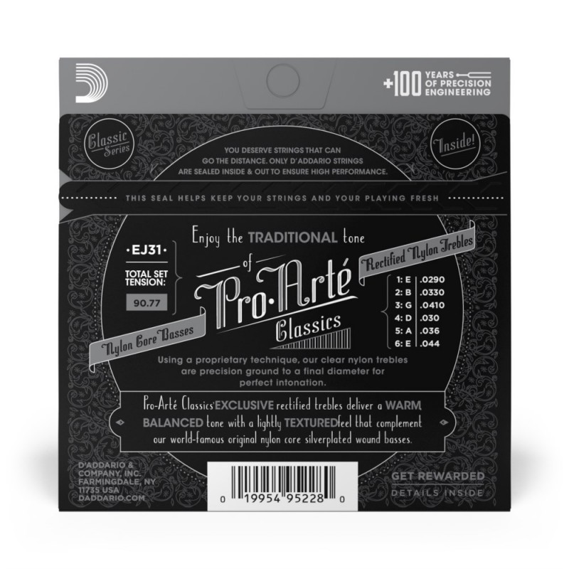 D'Addario EJ31 - Struny do gitary klasycznej - 3