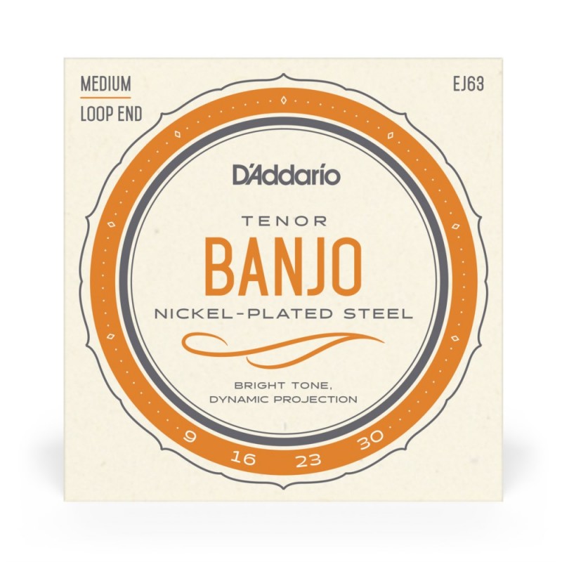 D'Addario EJ63 - Struny do banjo Tenor (9-30) - 2
