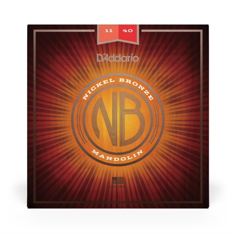 D'Addario NBM1140 - Struny do mandoliny (11-40) - 2