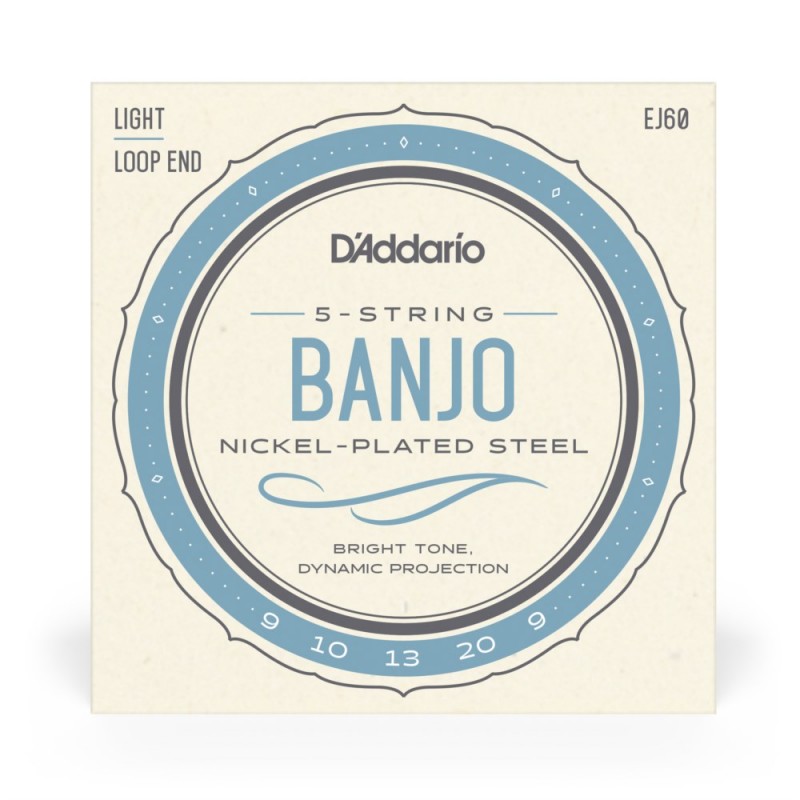 D'Addario EJ60 - Struny do banjo 5-strunowe (9-20) - 2