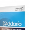 D'Addario EJ38 - Struny do gitary akustycznej 12-strunowe (10-47) - 4
