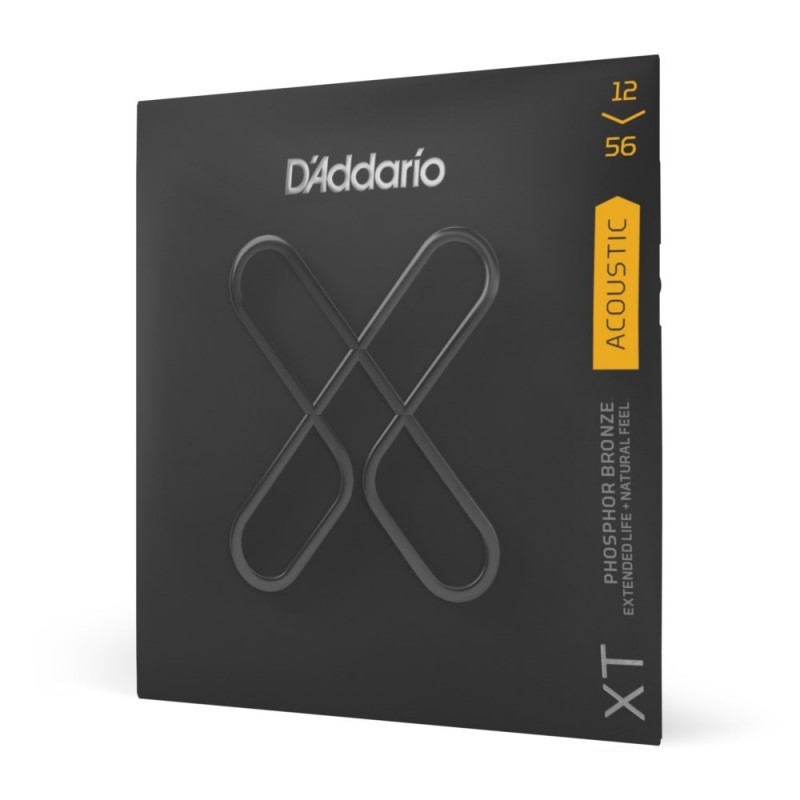 D'Addario XTAPB1256 - Struny do gitary akustycznej (12-56) - 1