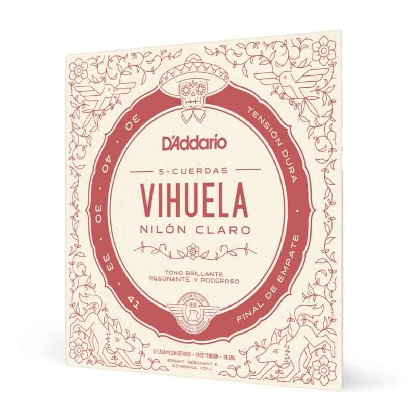 D'Addario MV10H - Struny Vihuela - 1