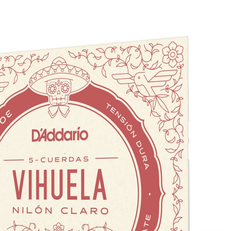 D'Addario MV10H - Struny Vihuela - 4