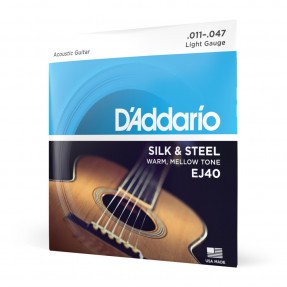 D'Addario EJ40 - Struny do gitary folkowej (11-47) - 1