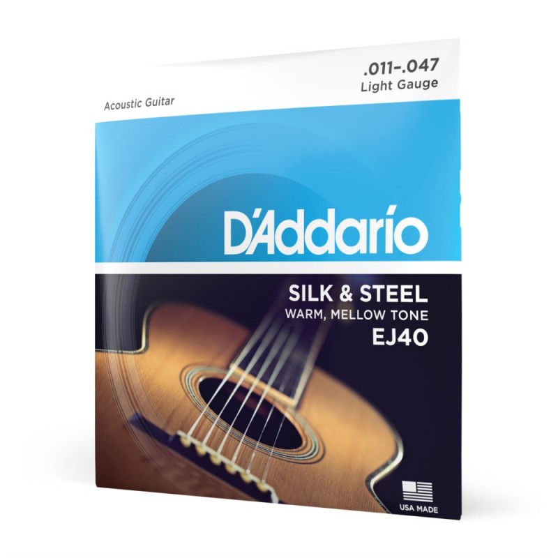 D'Addario EJ40 - Struny do gitary folkowej (11-47) - 1