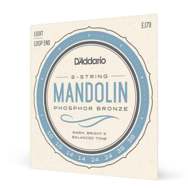 D'Addario EJ73 - Struny do mandoliny (10-38) - 1