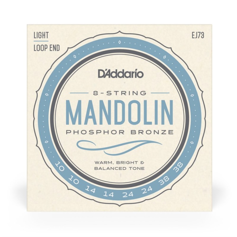 D'Addario EJ73 - Struny do mandoliny (10-38) - 2