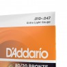 D'Addario EJ10 - Struny do gitary akustycznej (10-47) - 4