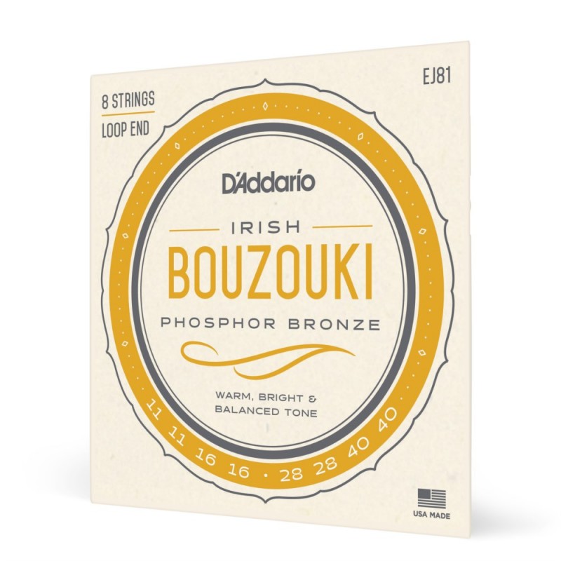 D'Addario EJ81 - Struny do Irish Bouzouki - 1