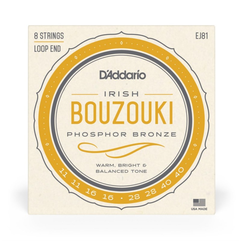 D'Addario EJ81 - Struny do Irish Bouzouki - 2