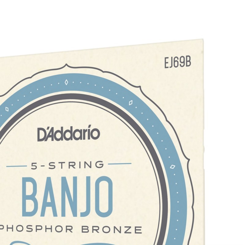 D'Addario EJ69B - Struny do banjo 5-strunowe (9-20) - 4