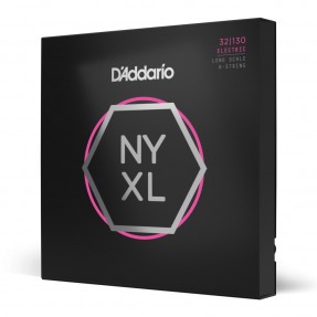 D'Addario NYXL32130 - Struny do gitary basowej 6-strunowe (32-130) - 1