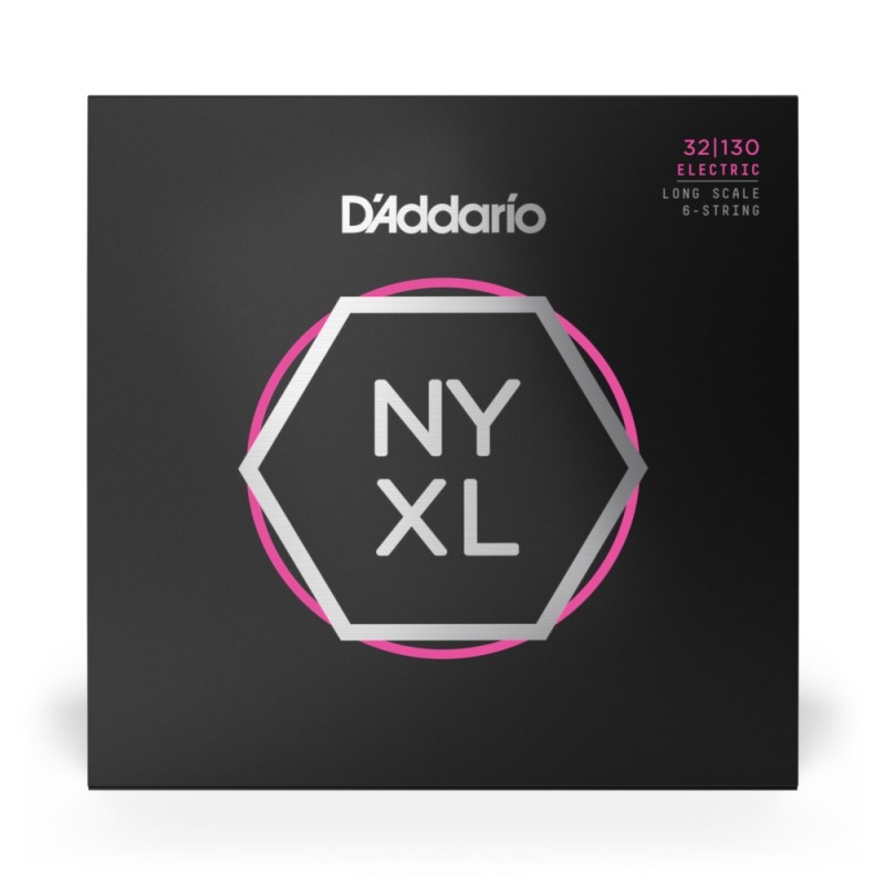 D'Addario NYXL32130 - Struny do gitary basowej 6-strunowe (32-130) - 2