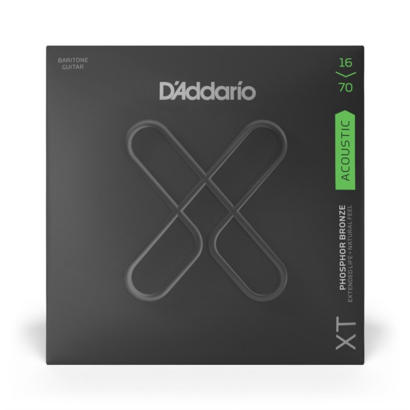 D'Addario XTAPB1670 XT - Struny do gitary akustycznej barytonowej (16-70) - 2