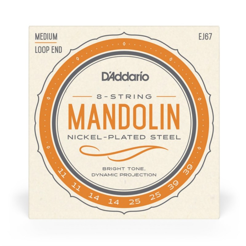 D'Addario EJ67 - Struny do mandoliny (11-39) - 2