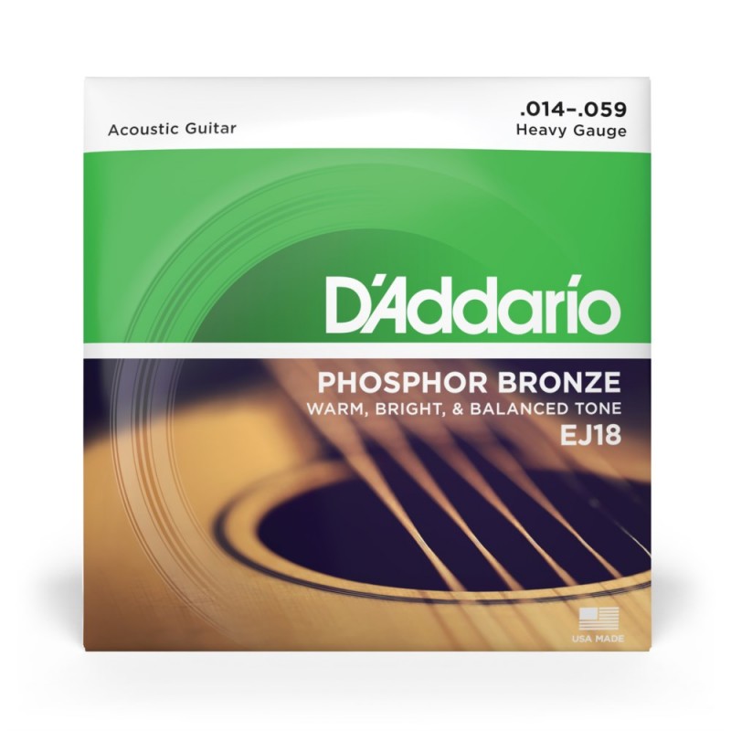 D'Addario EJ18 - Struny do gitary akustycznej (14-59) - 2