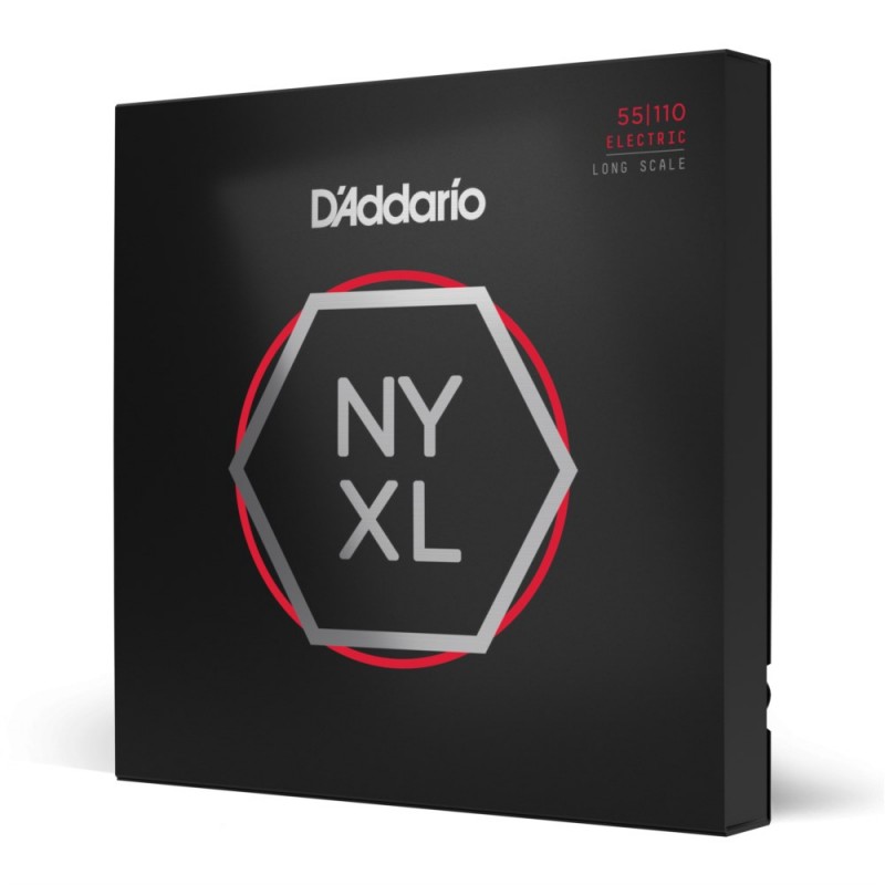 D'Addario NYXL55110 - Struny do gitary basowej (55-110) - 1