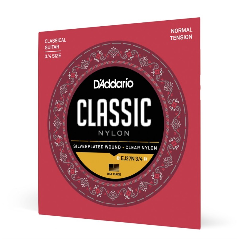 D'Addario EJ27N 3/4 - Struny do gitary klasycznej - 1