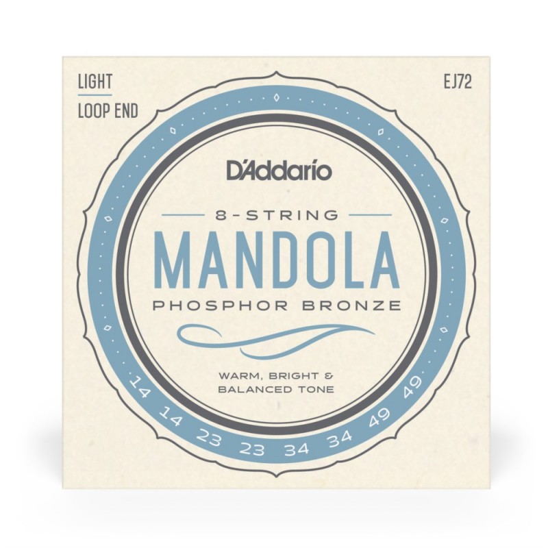 D'Addario EJ72 - Struny do mandoli (14-49) - 2