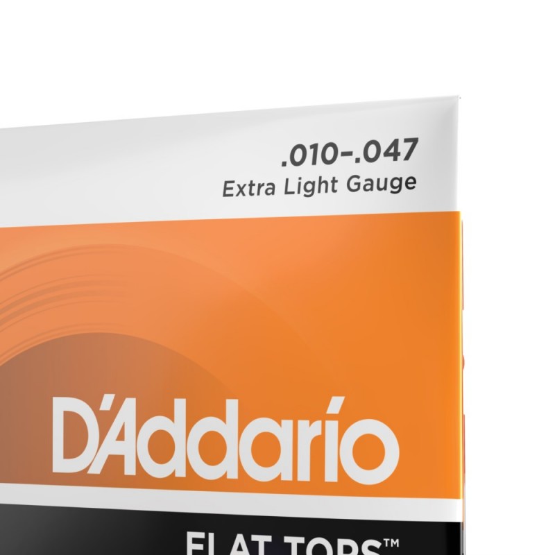 D'Addario EFT15 - Struny do gitary akustycznej (10-47) - 4