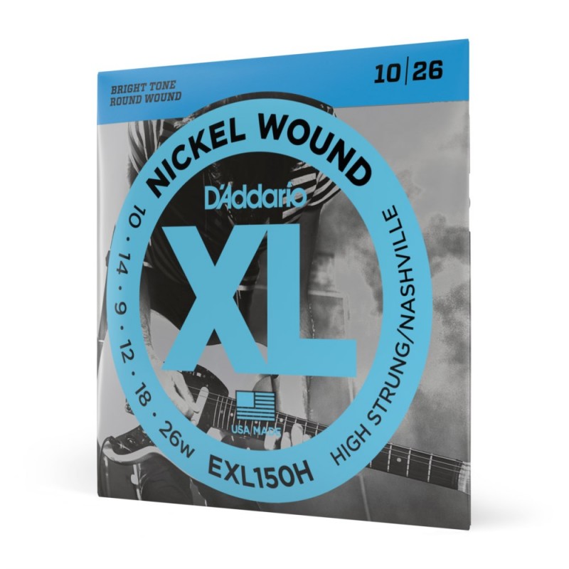 D'Addario EXL150H - Struny do gitary elektrycznej (10-26) - 1